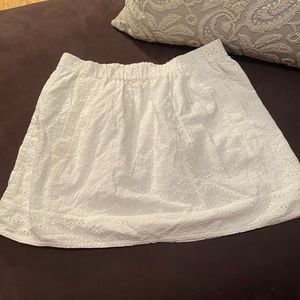 J CREW EYELET SKIRT